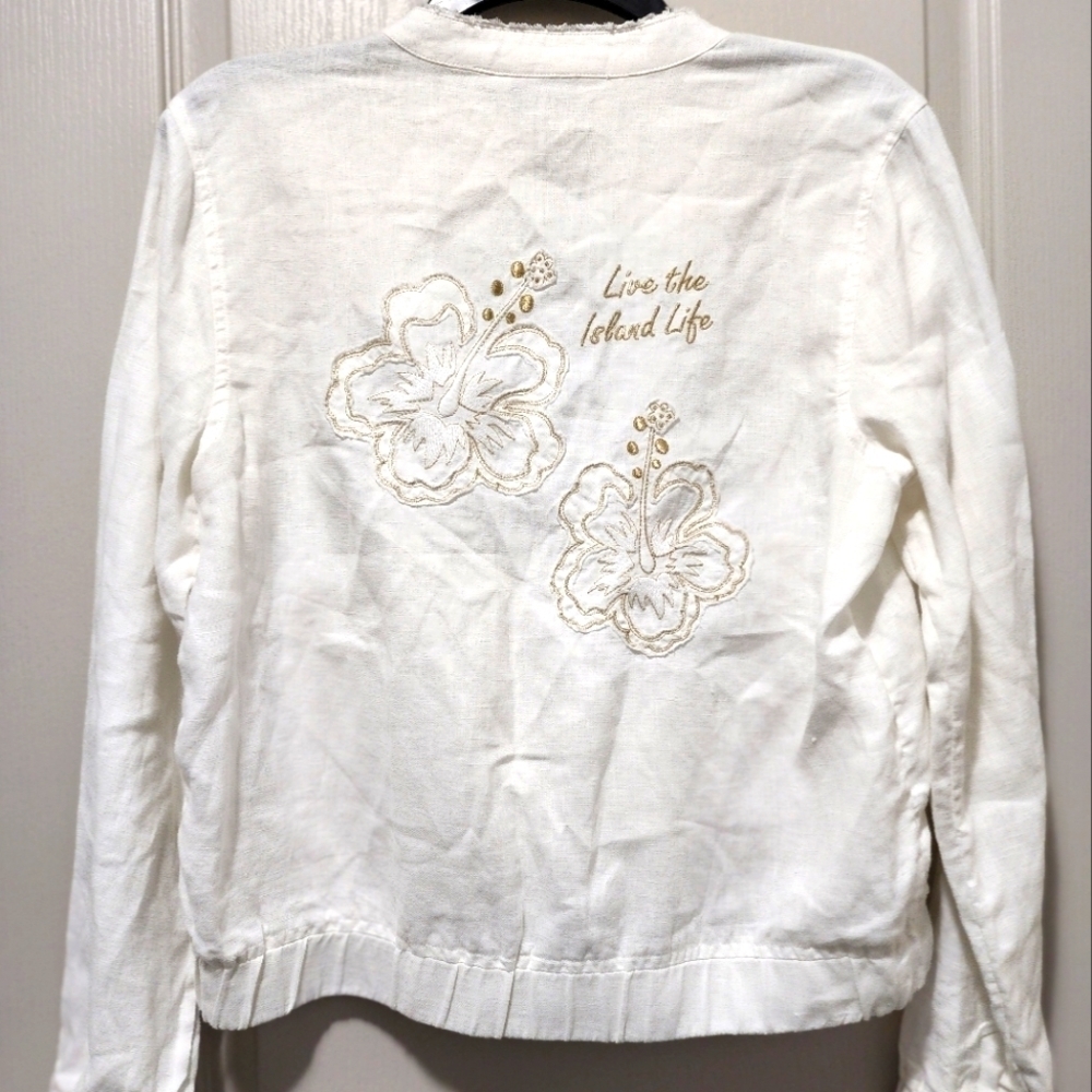 Tommy Bahama Linen Jacket - Picture 2 of 7
